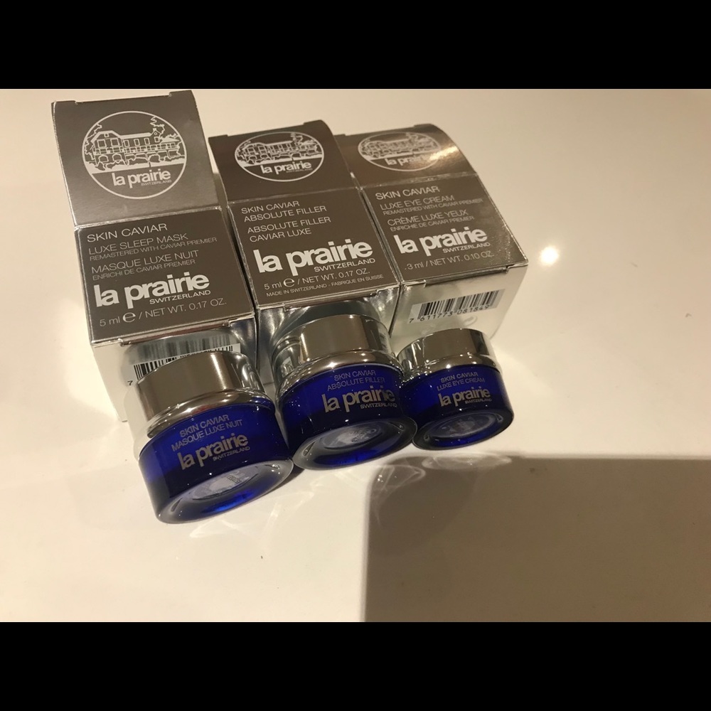 New La Prairie Skin Caviar Luxe Eye cream&Mask